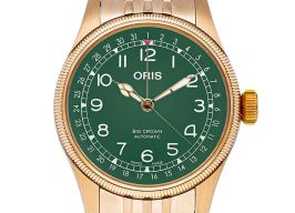 Oris Big Crown Pointer Date 01 754 7741 3167-07 8 20 01 (2023) - Green dial 40 mm Bronze case