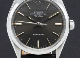 Rolex Air-King 5500 (1975) - Grey dial 34 mm Steel case