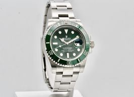 Rolex Submariner Date 116610LV (2014) - Groen wijzerplaat 40mm Staal