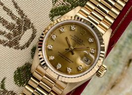 Rolex Lady-Datejust 69178G (1988) - Gold dial 26 mm Yellow Gold case