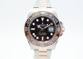 Rolex GMT-Master II 126711CHNR (2023) - Zwart wijzerplaat 40mm Goud/Staal