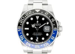 Rolex GMT-Master II 126710BLNR (2022) - Zwart wijzerplaat 40mm Staal