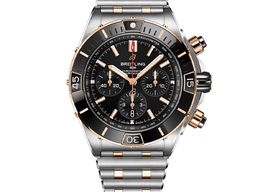 Breitling Chronomat UB0136251B1U1 (2026) - Black dial 44 mm Gold/Steel case