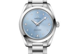 Omega Seamaster Aqua Terra 220.10.28.60.53.001 (2025) - Blauw wijzerplaat 28mm Staal