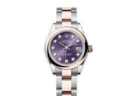 Rolex Lady-Datejust 279161 (2025) - Paars wijzerplaat 28mm Staal