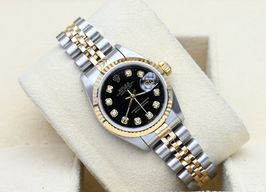 Rolex Lady-Datejust 79173 (2001) - Zwart wijzerplaat 26mm Goud/Staal