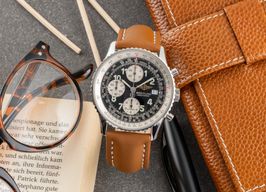 Breitling Old Navitimer A13322 (Onbekend (willekeurig serienummer)) - Zwart wijzerplaat 41mm Staal