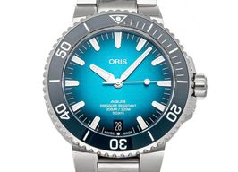 Oris Aquis Date 01 400 7763 4135-07 8 24 09PEB (2023) - Blue dial 44 mm Steel case
