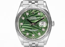 Rolex Datejust 36 126234 (2022) - Green dial 36 mm Steel case