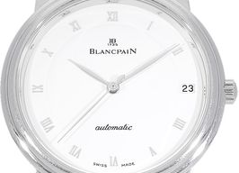 Blancpain Villeret Ultra-Slim 6651-1127-55B (2003) - White dial 41 mm Steel case