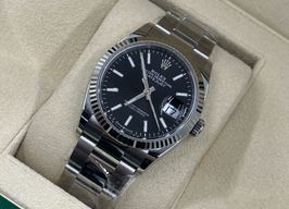 Rolex Datejust 36 126234 (2024) - Black dial 36 mm Steel case