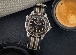 Omega Seamaster Diver 300 M 210.92.42.20.01.001 (Unknown (random serial)) - Brown dial 42 mm Titanium case