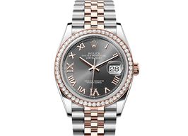 Rolex Datejust 36 126281RBR (2025) - Grey dial 36 mm Steel case