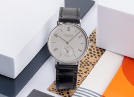 NOMOS Tangente Neomatik 188 (Unknown (random serial)) - Silver dial 35 mm Steel case