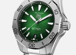TAG Heuer Aquaracer WBP2115.BA0627 (2025) - Green dial 40 mm Steel case