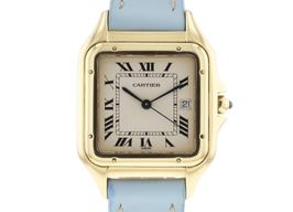 Cartier Panthère 8839 (Unknown (random serial)) - White dial 27 mm Yellow Gold case