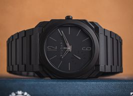 Bulgari Octo 103077 (2020) - Black dial 40 mm Ceramic case