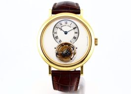 Breguet Classique Complications 5357BA/12/9V6 (Unknown (random serial)) - Silver dial 39 mm Yellow Gold case