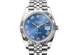 Rolex Datejust 41 126334 (2017) - Blauw wijzerplaat 41mm Staal