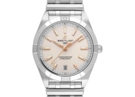 Breitling Chronomat 36 A10380101A2A1 (2023) - Wit wijzerplaat 36mm Staal