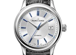 Maurice Lacroix Les Classiques Date LC6027-SS001-133 (2023) - Zilver wijzerplaat 38mm Staal
