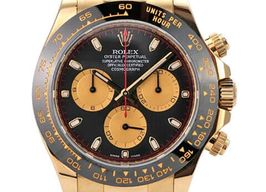 Rolex Daytona 116518LN (2018) - Black dial 40 mm Yellow Gold case