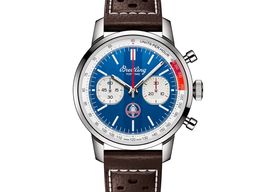 Breitling Top Time AB01763A1C1X1 (2025) - Blauw wijzerplaat 41mm Staal