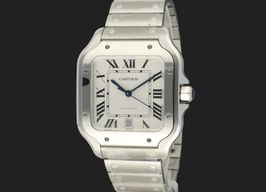 Cartier Santos WSSA0018 (2024) - Silver dial 40 mm Steel case