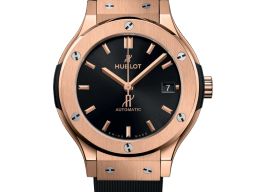 Hublot Classic Fusion 565.OX.1480.RX (2025) - Black dial 38 mm Rose Gold case