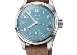 Oris Big Crown 01 473 7786 4065-07 5 19 22FC (2026) - Blauw wijzerplaat 38mm Staal