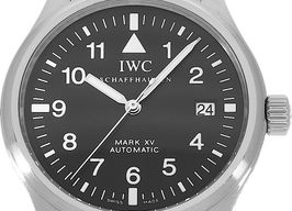 IWC Pilot Mark IW325307 (Unknown (random serial)) - Black dial 38 mm Steel case
