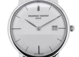 Frederique Constant Slimline Automatic FC-306S4S6B2 (2024) - Silver dial 40 mm Steel case