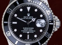 Rolex Submariner Date 16610 (2002) - Black dial 40 mm Steel case