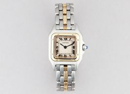 Cartier Panthère 6692 (1992) - White dial 22 mm Gold/Steel case