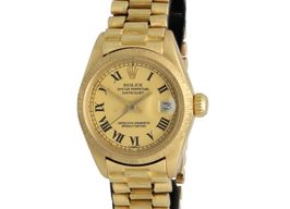 Rolex Lady-Datejust 6927 (1978) - Champagne dial 26 mm Yellow Gold case