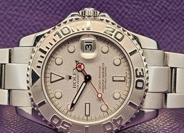 Rolex Yacht-Master 168622 (2000) - Zilver wijzerplaat 35mm Staal