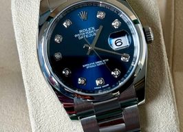 Rolex Datejust 36 116200 (2018) - Blue dial 36 mm Steel case