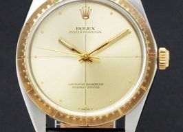 Rolex Oyster Perpetual 1038 (1970) - Goud wijzerplaat 34mm Goud/Staal