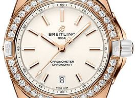 Breitling Chronomat 38 R17356531G1P1 (2026) - White dial 38 mm Red Gold case