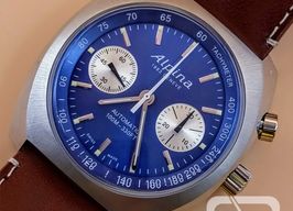 Alpina Startimer AL-727LNN4H6-QK (2024) - Blauw wijzerplaat 42mm Staal