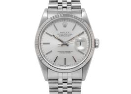 Rolex Datejust 36 16234 (1993) - Zilver wijzerplaat 36mm Staal