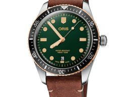 Oris Divers Sixty Five 01 733 7707 4357-07 5 20 45 (2023) - Green dial 40 mm Steel case