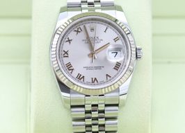 Rolex Datejust 36 116234 (Unknown (random serial)) - Silver dial 36 mm Steel case