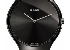 Rado True Thinline R27741182 (2024) - Zwart wijzerplaat 39mm Keramiek