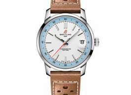 Breitling Top Time AB3113281A1X1 (2025) - Silver dial 38 mm Steel case