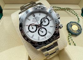 Rolex Daytona 126500LN (2024) - Wit wijzerplaat 40mm Staal