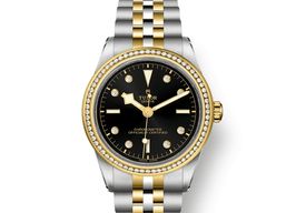 Tudor Black Bay S&G 79673 (2025) - Black dial 39 mm Gold/Steel case