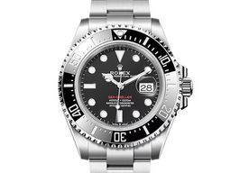 Rolex Sea-Dweller 126600 (2024) - Zwart wijzerplaat 43mm Staal