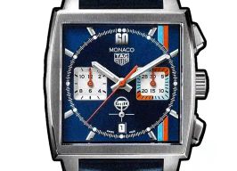 TAG Heuer Monaco CBL2115.FC6494 (2025) - Blue dial 39 mm Steel case