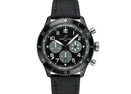 Breitling Super Avi SB04451A1B1X1 (2024) - Zwart wijzerplaat 46mm Keramiek